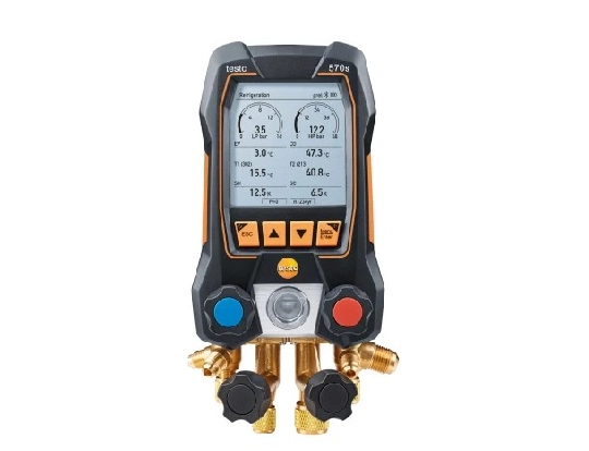 Producto Analizador de refrigeración testo 570s - Con análisis inteligente de errores en la App testo Smart 